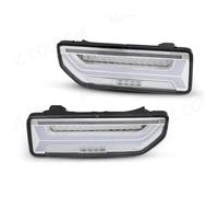 TOPOLVLCKC Para Suzuki Para Jimny 2019-2023 Luz Trasera Coche Freno Trasero Luzs Marcha Atrás Luz Diurna Señal Giro luz antiniebla del parachoques trasero(4Function Clear Lens)