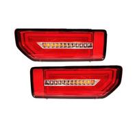 TOPOLVLCKC Para Suzuki Para JIMNY Para JIMNY 4X4 2019-2022 Reflector Coche Lámpara Trasera Luz Freno Estacionamiento Flujo Señal Giro luz antiniebla del parachoques trasero(A)