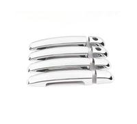 TOPOLVLCKC Para Suzuki Swift Maruti DZire 2011 2012 2013 2014 2015 2016, Manija De Puerta Inteligente Cromada, Cubierta De Coche, Accesorios Protectores, Pegatinas Manijas Puerta(2 Keyhole chrome)