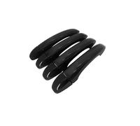 TOPOLVLCKC Para T-Cross T Cross C11 2018~2024, Cubierta De Manija De Puerta De Coche, Protector De Arañazos, Pegatina De Estilo Cromado, Accesorios Para Coche Manijas Puerta(Gloss Black)