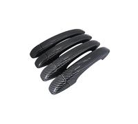 TOPOLVLCKC Para T-Cross T Cross C11 2018~2024, Cubierta De Manija De Puerta De Coche, Protector De Arañazos, Pegatina De Estilo Cromado, Accesorios Para Coche Manijas Puerta(Carbon Fiber)