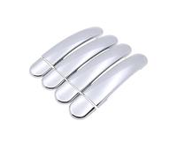 TOPOLVLCKC Para T*iguan Para 5N 2007-2016 2008 Cubierta De Manija De Puerta Cromada Lujosa Antiarañazos Moldura De Puerta De Coche ABS Accesorios De Coche Manijas Puerta(Handle NO Button)