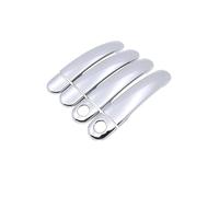 TOPOLVLCKC Para T*iguan Para 5N 2007-2016 2008 Cubierta De Manija De Puerta Cromada Lujosa Antiarañazos Moldura De Puerta De Coche ABS Accesorios De Coche Manijas Puerta(Handle 2 Holes)