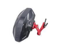 TOPOLVLCKC Para VOGE Para SR1 SR 125 2023-2025 Motocicletas Guardabarros Trasero Protección Contra Salpicaduras Protector contra salpicaduras de motocicleta(Red)