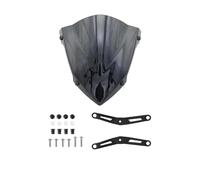 TOPOLVLCKC para Yamaha para MT03 para MT-25 2020-2023 Rejilla Deflectora Parabrisas Delantero Motocicleta Panel Decorativo Aleación Aluminio Adecuado Parabrisas de Motocicleta