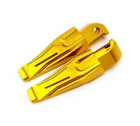 TOPOLVLCKC Pedales de freno para moto Para Yamaha TMAX500 TMAX530 2008-2019 Accesorios De Motocicleta Modelo Pedal Trasero(Gold)