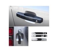 TOPOLVLCKC Pegatinas De Estilo Para L*and R*over Defender 90 110 2020-2025, Cubierta Cromada Para Manija De Puerta Exterior, Accesorio Embellecedor Para Manija De Puerta Manijas Puerta(90 carbon fiber