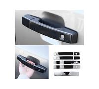 TOPOLVLCKC Pegatinas De Estilo Para L*and R*over Defender 90 110 2020-2025, Cubierta Cromada Para Manija De Puerta Exterior, Accesorio Embellecedor Para Manija De Puerta Manijas Puerta(110 Black Titan
