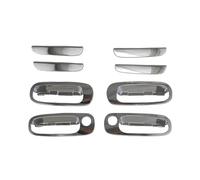 TOPOLVLCKC Pegatinas Para Manija De Puerta De C&orolla AE110 AE111 (1996-2000), Color Plateado Cromado, Accesorios Exteriores Para Coche. Manijas Puerta