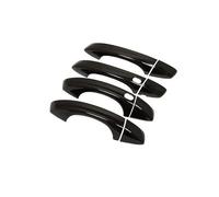 TOPOLVLCKC Pegatinas Para Manija De Puerta Inteligente, Embellecedores, Accesorios Protectores Para Golf 7 Mk7 (2013-2019, 2014-2015), Color Negro Brillante Manijas Puerta(4Handle 2 Buttons)