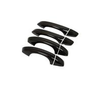 TOPOLVLCKC Pegatinas Para Manija De Puerta Inteligente, Embellecedores, Accesorios Protectores Para Golf 7 Mk7 (2013-2019, 2014-2015), Color Negro Brillante Manijas Puerta(4Handle No Keyhole)