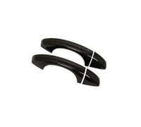 TOPOLVLCKC Pegatinas Para Manija De Puerta Inteligente, Embellecedores, Accesorios Protectores Para Golf 7 Mk7 (2013-2019, 2014-2015), Color Negro Brillante Manijas Puerta(2Handle No Keyhole)
