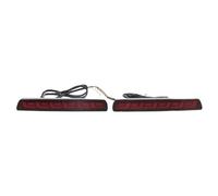TOPOLVLCKC Reflector Trasero Para Coche H&onda CRV 2022 2023 Luz Indicadora Señal Trasera Parachoques Luz Freno luz antiniebla del parachoques trasero(Red)