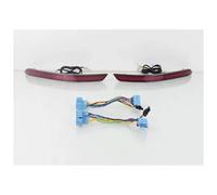 TOPOLVLCKC Reflector Trasero Para Passat B8 2019-2023 Indicador Señal Secuencia Luz Trasera Luces Parachoques luz antiniebla del parachoques trasero(Red)