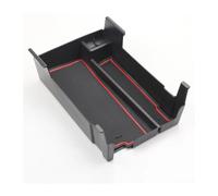 TOPOLVLCKC Reposabrazos Central para M&azda 3 2019-2023 2024, Caja De Almacenamiento, Alfombrilla De Goma Antideslizante, Accesorios Interiores Auto Center Console(Red)