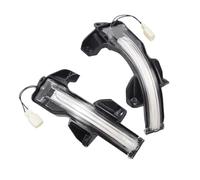 TOPOLVLCKC Retrovisor luces indicadoras intermitentes Para Honda Vezel 2014-2020 HR-V 2015+ Brio 2016+ Luz Indicadora De Espejo Lateral Intermitente Dinámico (Yellow-Crystal)