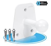 TOPOWN Soporte de Pared portabicicletas práctico y Universal Adecuado para Cualquier portabicicletas Blanco