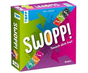 TOPP 18502 SWOPP - Intercambia libremente El Juego de Cartas Inteligente en el Que Menos es más. Consejo Secreto de Japón 3 - 6 Personas | A Partir de 8 años | 30 Minutos, Multicolor