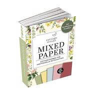 topp Frech Handlettering - Bloque de Papel Mixto Cottage Dreams - Gelb, Grün, Blau, Rosa, Rot - A6: 75 Feste Motivpapiere A6 en 5 Cottagefarben. Mit Handlettering-Grundkurs