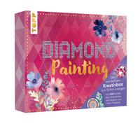 TOPP Kreativbox Diamond Painting, 6 Designs, All Year Round DIY Painting Kit, Ar