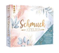 TOPP La Maravillosa Caja Creativa para Joyas, Libro de Instrucciones (32 páginas), alicates Planos, abridor de Anillos, Agujas de Perlas, Tabla de Perlas, más de 800 Perlas y Accesorios de joyería