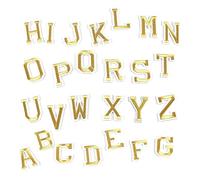 Toppe Con Alfabeto Termoadesive - 26 Lettere Ricamate A-Z Patch Applicazione A Caldo Design Creativo Short Tail Lttere Termoadesive Long Tail Toppe Ricamate Per Abbigliamento | Patch Lettere Per