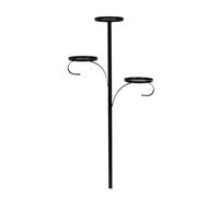 Topper De Árbol Triple - Candlestick Black Triple Tree Topper | Elegante Soporte De Candelabros De Color Verde Azulado para Decoración Navideña, Bandeja Festiva Centro De Velas para Mesa, Dormitorio,