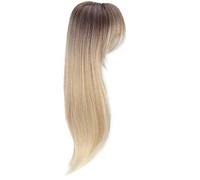 Topper de cabello con flequillo 360 ° 3D Cubierta Toppers para mujeres 18 Topper de cabello natural con figura ocho Glustos Fluffy Toppers Piezas para el cabello para mujeres con un cabello adelgazan