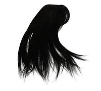 Topper de Cabello Negro para Mujer, Ligero E Invisible, Natural