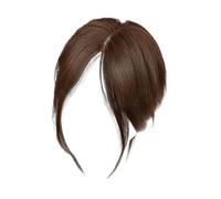 Topper Flequillo Raya Al Medio Peluca Transpirable Natural