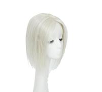 Topper for capelli veri da donna for capelli smalati, clip for parte centrale nella frangia Topper for capelli for l'uso quotidiano Suave e natural (1001,35 cm)