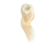Topper for mujer, cabello humano real, base mono de 5 "x 6" con clips antideslizantes for cubrir cabellos adelgazantes grisáceos(613,14 inch)