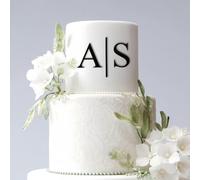 Topper For Torta Nuziale Personalizzato Con Nome/data, Topper For Cupcake In Acrilico For Fidanzamento Personalizzati, Decorazione For Feste Di Compleanno E Anniversario