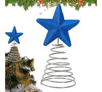 Topper of the Christmas Star Tree - Accesorios de casa para fiestas internas Decoraciones festivas para, Estrella de árbol de Navidad | Decoración de árboles de Cima della Stella di natale brillo