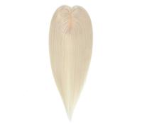 Topper para cabello humano de 12 pulgadas para mujeres con cabello adelgazado, tamaño base 7 x 11 cm con 3 clips extensiones de cabello (60 A)