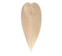 Topper para cabello humano de 12 pulgadas para mujeres con cabello adelgazado, tamaño de la base 7 x 11 cm con 3 clips Extensiones de Cabello(51)