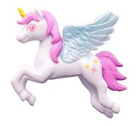 Topper per torta di figura di cavallo - topper per torta di compleanno per animali da cartone animato, 5x3x5,2 cm Cupcake Topper per bambini, o ornamento del trasporto angolare singolo di matrimonio p