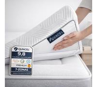 Topper Viscoelástico 90x190 Híbrido ViscoGel | 7 cm | Alivia Dolor de Espalda y Cervicales | Descanso Profundo | Mattress Topper 90x190 | Sobrecolchon Premium Ergonómico