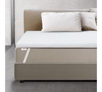 Topper Viscoelastico Memory Foam 140 x 180 H3 | Corrector de colchón de 6 cm | Topper Colchon con Funda extraíble | Sobrecolchon Antibacteriano y Antimicótico