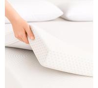 Topper Viscoelastico Nucleo 100% Viscoelastica | 200 x 190cm | Grosor 5CM | Fabricado en España | Alivia Tensiones Musculares | Sobrecolchon Desenfundable y Lavable | Transpirable y Antiacaros