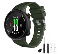 TopPerfekt Correa compatible con Garmin Forerunner 45, pulsera deportiva de silicona de repuesto para Forerunner 45 y Swim 2 (Oliver)
