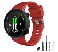TopPerfekt Correa compatible con Garmin Forerunner 45s, pulsera deportiva de silicona de repuesto para Forerunner 45s, 4.3''-7'', Silicona, No es una piedra preciosa