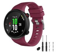 TopPerfekt Correa compatible con Garmin Forerunner 45s, pulsera deportiva de silicona de repuesto para Forerunner 45s, 4.3''-7'', Silicona, No es una piedra preciosa
