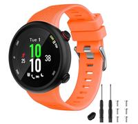 TopPerfekt Correa compatible con Garmin Forerunner 45s, pulsera deportiva de silicona de repuesto para Forerunner 45s, 4.3''-7'', Silicona, No es una piedra preciosa