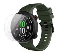 TopPerfekt Correa compatible con Garmin Forerunner 45s y 2 protectores de pantalla, pulsera deportiva de silicona de repuesto para Forerunner 45s