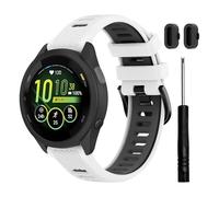 TopPerfekt Correa de reloj para Garmin Forerunner 265/265S-Music, correa de repuesto deportiva de silicona suave para Forerunner 570 47mm/255/265, Venu 2/3 (22 mm) y Forerunner 255S/265S, Venu 2S/3S