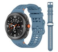 TopPerfekt Correa deportiva de silicona para Samsung Galaxy Watch 8 de 40 mm, 44 mm, para hombres y mujeres, sin huecos, impermeable, porosa, para Galaxy Watch 8 Classic de 46 mm, 5.6’’~8.5
