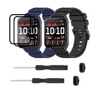 TopPerfekt Correas compatibles con Garmin Venu X1, correa de reloj de silicona suave, impermeable, ajustable, deportiva, correa de repuesto para reloj inteligente Venu X1 para mujeres y hombres, 5.5