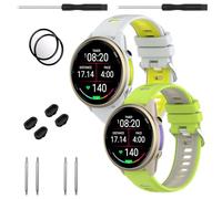TopPerfekt Correas de reloj compatibles con Garmin Forerunner 970, correa de repuesto de silicona suave para Garmin Forerunner 965/955/Descent G1 Smartwatch para mujeres y hombres, 5.5’’~8.7