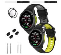 TopPerfekt Correas de reloj compatibles con Garmin Forerunner 970, correa de repuesto de silicona suave para Garmin Forerunner 965/955/Descent G1 Smartwatch para mujeres y hombres, 5.5’’~8.7